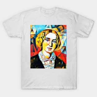 George Eliot Abstract Portrait | George Eliot Abstract Artwork 13 T-Shirt